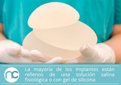 Tipos de implantes mamarios Tipos de implantes mamarios