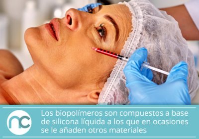 Los biopolimeros son compuestos elaborado a base de silicona liquida Los biopolimeros son compuestos a base silicona liquida
