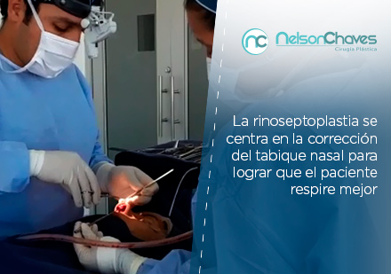 Cirujano Plstico de Rinoplastia Realiza Rinoseptoplastia