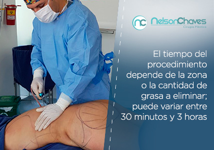 Cirujano Plástico Realizando una Liposucción en Bogotá